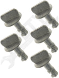 APDTY 158540 Lower (Under) Engine Splash Shield Retainer Fastener Pin Kit (5pcs)