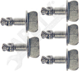 APDTY 158540 Lower (Under) Engine Splash Shield Retainer Fastener Pin Kit (5pcs)
