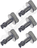 APDTY 158540 Lower (Under) Engine Splash Shield Retainer Fastener Pin Kit (5pcs)