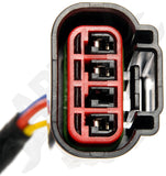 APDTY 158612 	Left Side Sliding Door Lock Actuator Motor Integrated With Latch