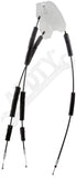APDTY 158618 Rear Left Door Lock Actuator and Latch Assembly