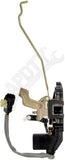 APDTY 158649 	Front Right Door Lock Actuator - Integrated With Latch