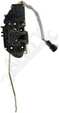 APDTY 158649 	Front Right Door Lock Actuator - Integrated With Latch