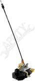 APDTY 158653 	Front Right Door Lock Actuator - Integrated With Latch