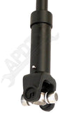 APDTY 158684 Front Driveshaft Assembly with Double Cardan U-Joints