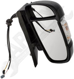 APDTY 158701 Side View Mirror Assembly; Power, Turn Signal, Foldable, Heat, Left