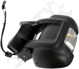 APDTY 158701 Side View Mirror Assembly; Power, Turn Signal, Foldable, Heat, Left