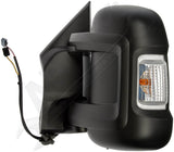 APDTY 158701 Side View Mirror Assembly; Power, Turn Signal, Foldable, Heat, Left