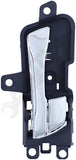 APDTY 158713 Right Side, Front or Rear Interior Door Handle - Chrome