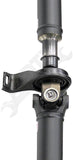 APDTY 158725 2Pc Rear Driveshaft Assembly with Center Support Bearing