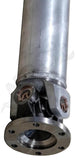 APDTY 158731 Rear Driveshaft Assembly Aluminum Conversion Shaft (2 Piece to 1)