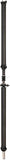 APDTY 158734 2 Pc Rear Driveshaft Assembly with Center Support Bearing