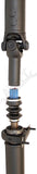 APDTY 158734 2 Pc Rear Driveshaft Assembly with Center Support Bearing