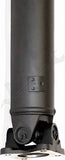 APDTY 158736 2 Pc Rear Driveshaft Assembly with Center Support Bearing