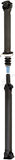 APDTY 158737 2Pc Rear Driveshaft Assembly with Center Support Bearing