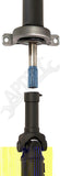 APDTY 158739 2Pc Rear Driveshaft Assembly with Center Support Bearing