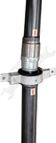 APDTY 158742 2Pc Rear Driveshaft Assembly with Center Support Bearing