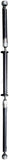 APDTY 158751 3Pc Rear Driveshaft Assembly with Center Support Bearings