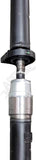 APDTY 158751 3Pc Rear Driveshaft Assembly with Center Support Bearings