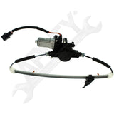 APDTY 158417 Rear Right Power Window Regulator with Window Lift Motor