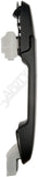 APDTY 158847 Front Left Exterior Door Handle without Keyhole