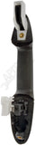APDTY 158847 Front Left Exterior Door Handle without Keyhole