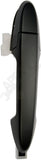 APDTY 158847 Front Left Exterior Door Handle without Keyhole
