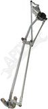 APDTY 158881 Windshield Wiper Transmission And Motor Assembly