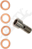 APDTY 158888 Engine Turbocharger Oil Supply Line