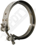 APDTY 158904 Stainless Steel Turbocharger V-Band Clamp