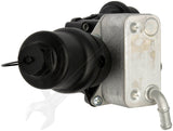 APDTY 158912 Engine Oil Filter Adapter Housing with Aluminum Oil Cooler