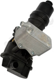 APDTY 158912 Engine Oil Filter Adapter Housing with Aluminum Oil Cooler