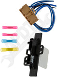 APDTY 158932 HVAC Blower Motor Resistor Kit With Harness