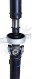 APDTY 158936 2pc Rear Driveshaft Assembly with Center Support Bearing