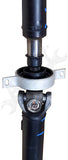 APDTY 158938 2pc Rear Driveshaft Assembly with Center Support Bearing