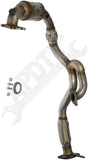 APDTY 158954 Catalytic Converter with Exhaust Manifold Pipe Assembly