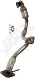 APDTY 158954 Catalytic Converter with Exhaust Manifold Pipe Assembly