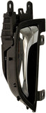 APDTY 159066 Front Left Interior Door Handle with Chrome Lever