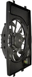 APDTY 159194 Engine Cooling Radiator Fan with Overflow Bottle Assembly