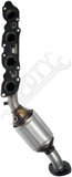 APDTY 159219 Catalytic Converter with Integrated Exhaust Manifold CARB Compliant