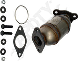 APDTY 159222 3-Way Catalytic Converter with Flange - Not CARB Compliant