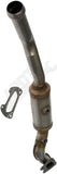APDTY 159223 Catalytic Converter with Integrated Exhaust Manifold - Right Side