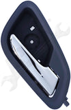 APDTY 159249 Rear Right Interior Door Handle with Chrome Lever