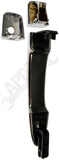APDTY 159250 Front Exterior Chrome Door Handle
