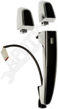 APDTY 159252 Exterior Chrome Door Handle