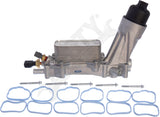 APDTY 159274 Oil Filter Housing & Cooler Assembly; Aluminum; Select 3.6L V6 Eng.