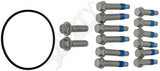 APDTY 159291 Hub Rotor And Caliper Bracket Bolt Kit