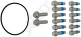 APDTY 159292 Hub Rotor And Caliper Bracket Bolt Kit