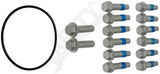 APDTY 159292 Hub Rotor And Caliper Bracket Bolt Kit