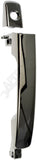 APDTY 159296 Exterior Chrome Door Handle - Rear Right Cargo Door with Keyhole